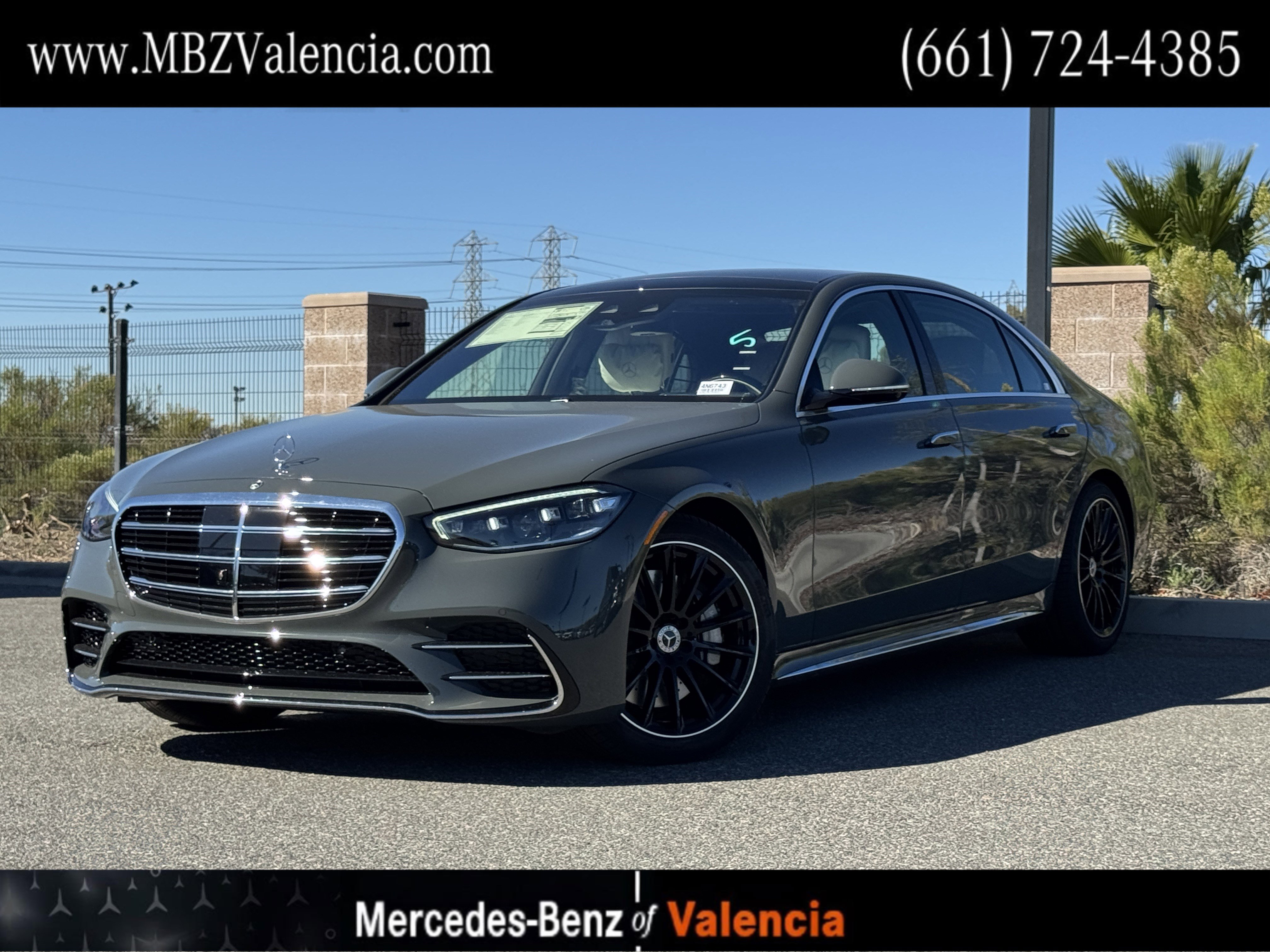 New 2026 Mercedes-Benz S 580 4MATIC Sedan