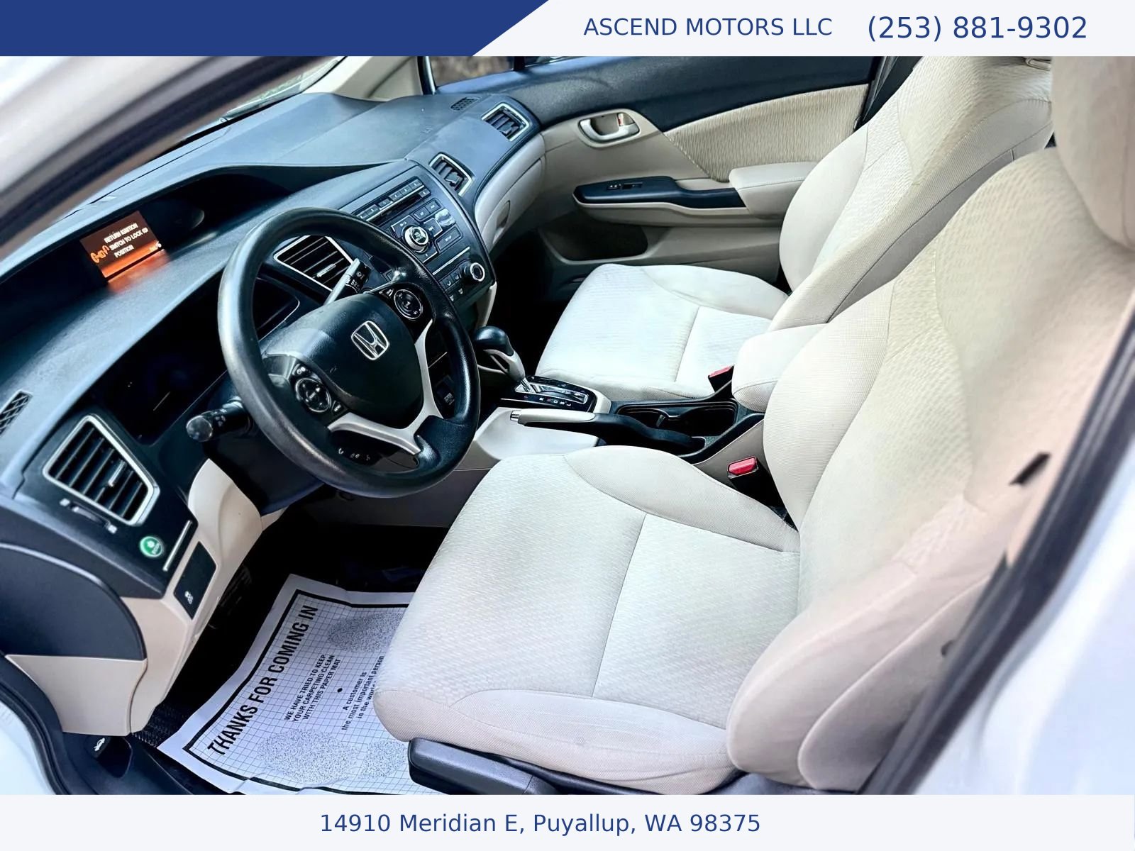 Used 2014 Honda Civic LX image 9