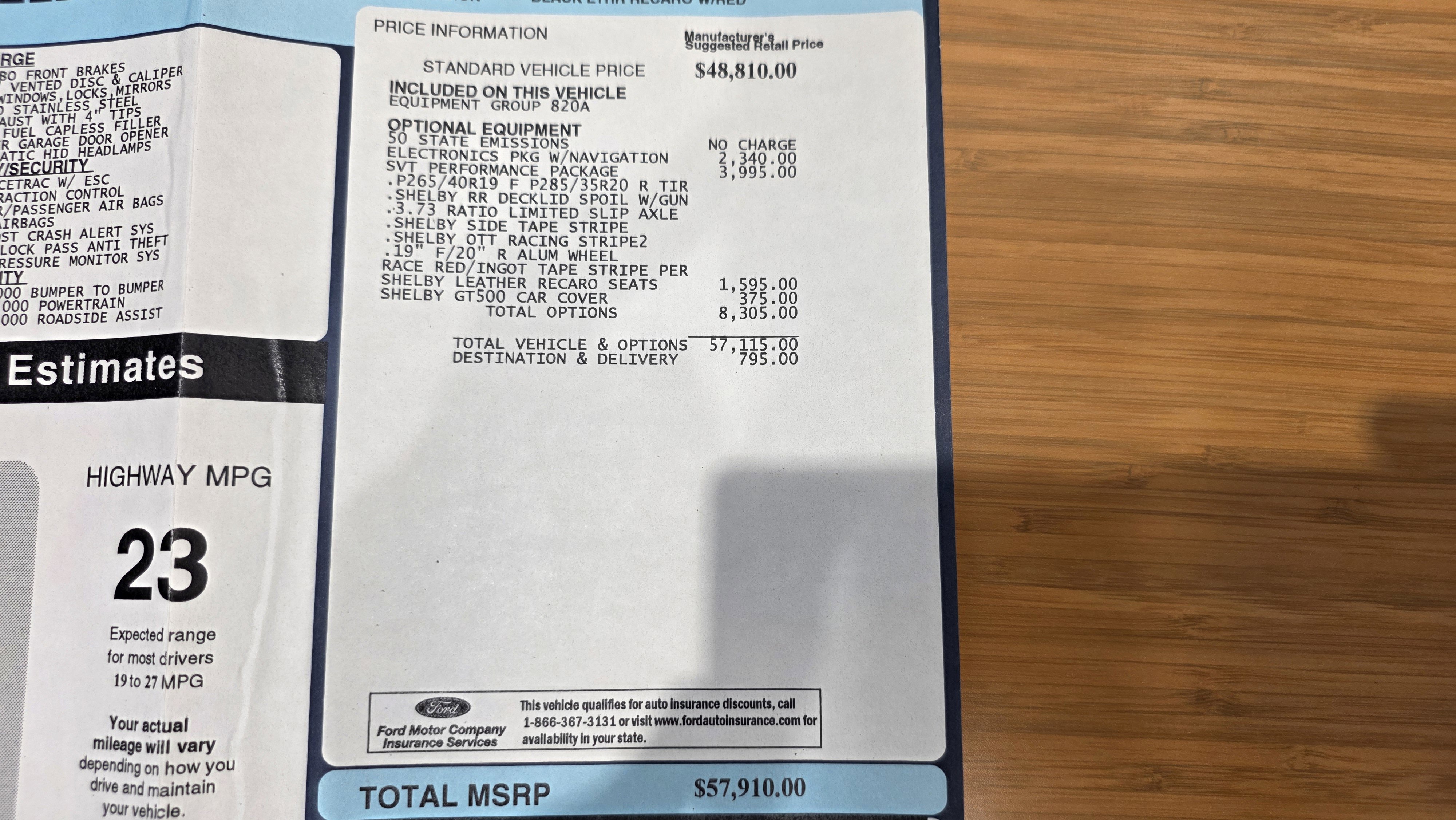 Used 2012 Ford Mustang Shelby GT500 w/ SVT Performance Pkg image 72