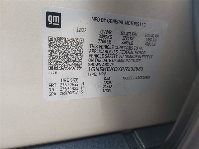 Used 2023 Chevrolet Suburban RST w/ Max Trailering Package image 35