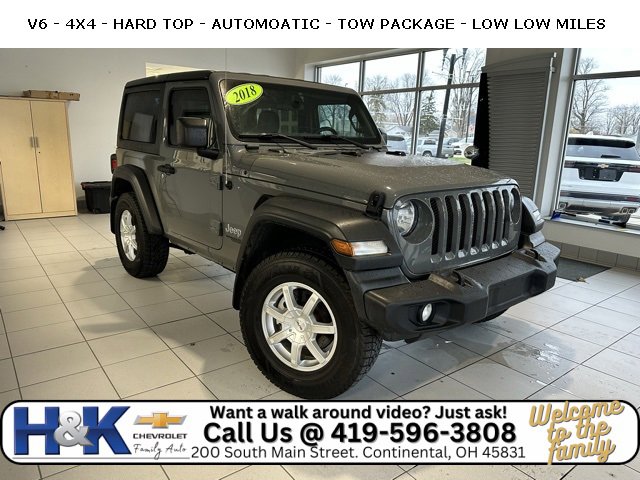 Used 2018 Jeep Wrangler Sport image 1