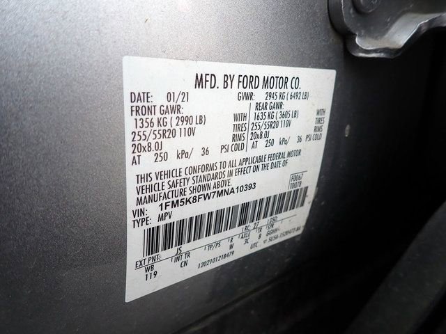Used 2021 Ford Explorer Limited w/ Hybrid Equipment Group 310A image 14