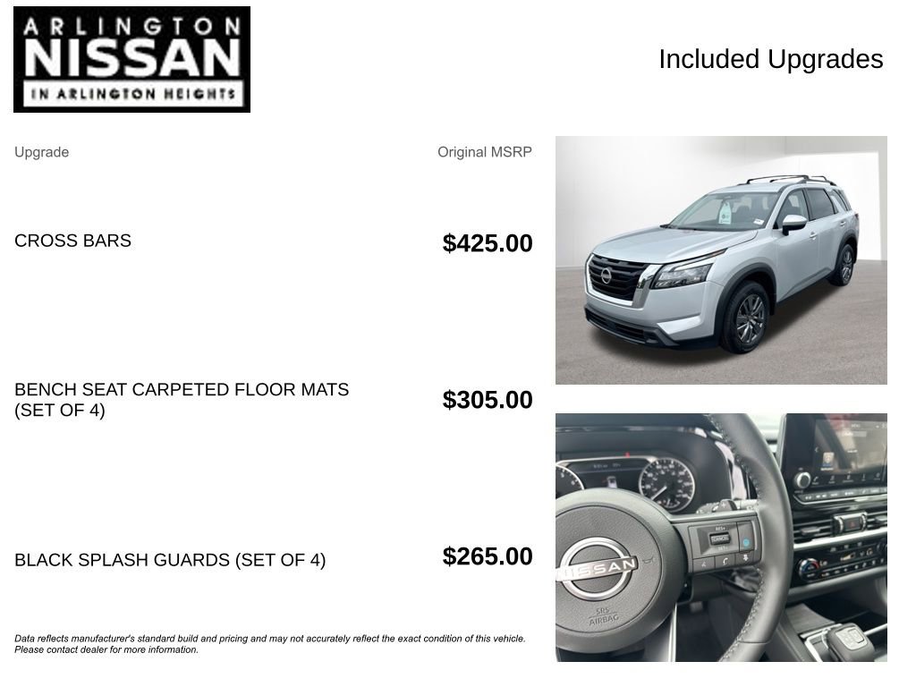 New 2025 Nissan Pathfinder SV image 4