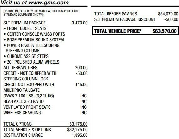 Used 2023 GMC Sierra 1500 SLT w/ SLT Premium Package AWD/4WD image 2