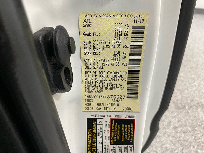 Used 2019 Nissan Frontier S image 26