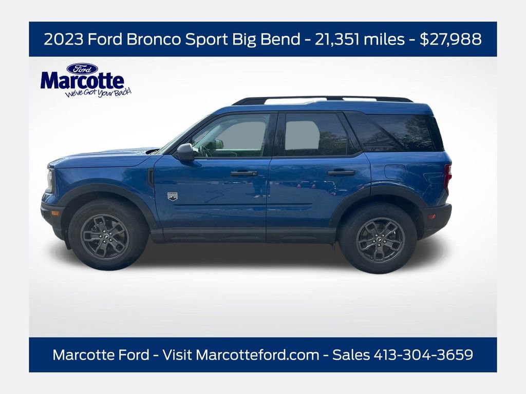 Certified 2023 Ford Bronco Sport Big Bend w/ Convenience Package