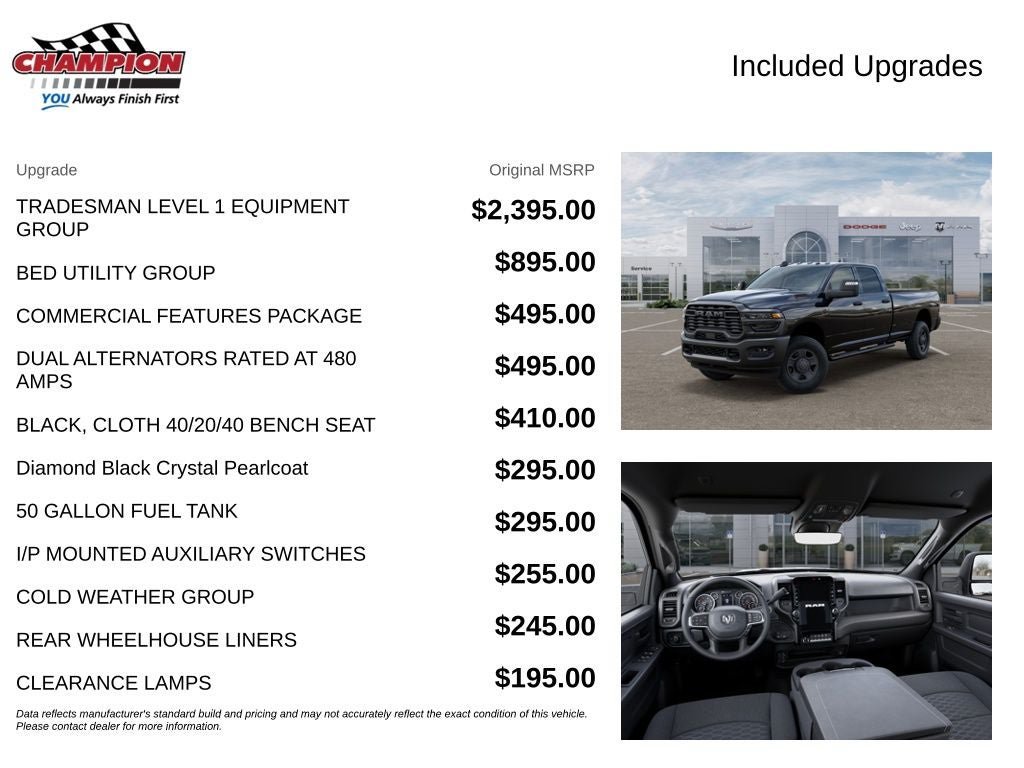New 2026 RAM 3500 Tradesman AWD/4WD image 6