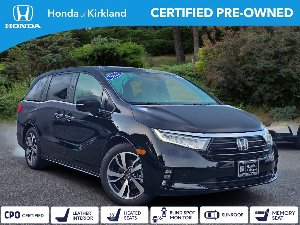 Certified 2022 Honda Odyssey Touring