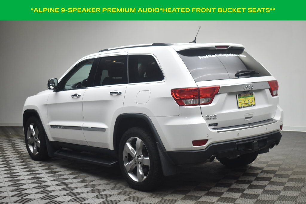 Used 2013 Jeep Grand Cherokee Limited w/ Trailer Tow Group IV AWD/4WD image 4