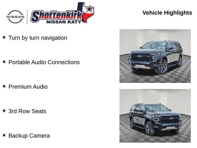 Used 2023 Chevrolet Tahoe Z71 w/ Luxury Package AWD/4WD image 12