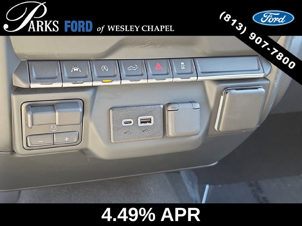 Used 2024 Chevrolet Silverado 1500 Custom w/ Turbomax Blackout Package AWD/4WD image 24