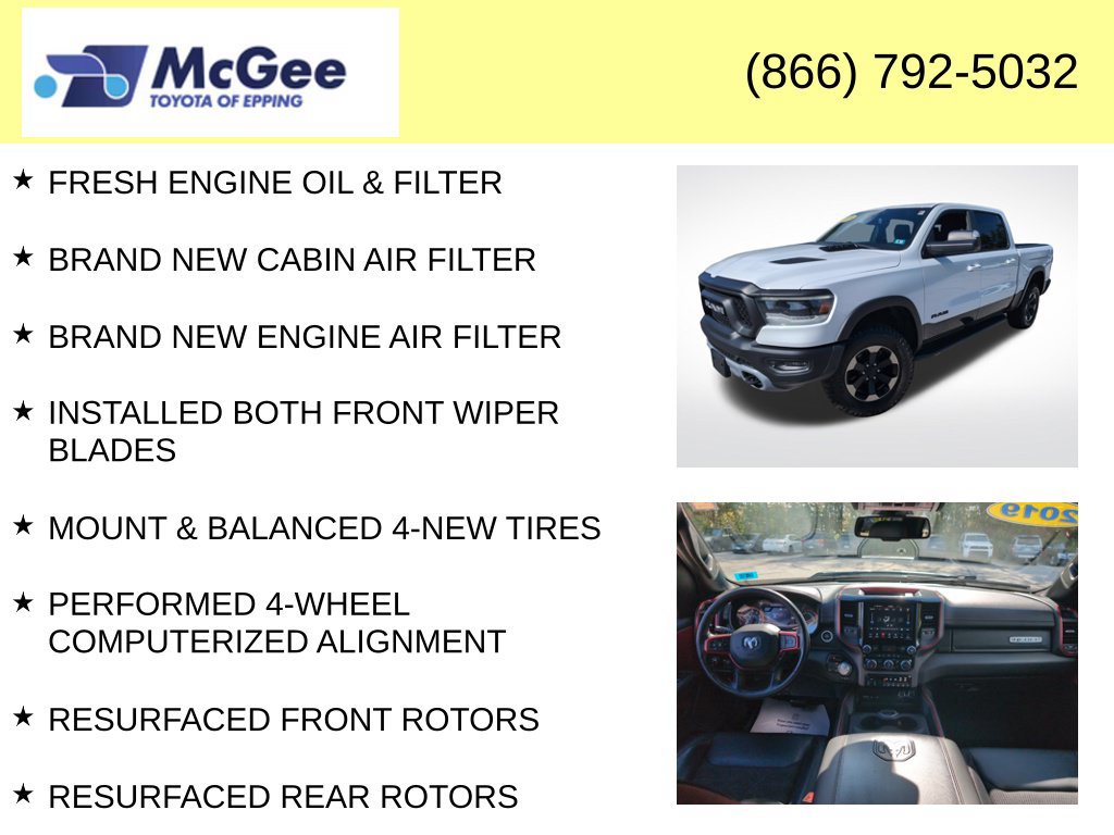 Used 2019 RAM 1500 Rebel w/ Rebel Level 2 Equipment Group AWD/4WD image 4