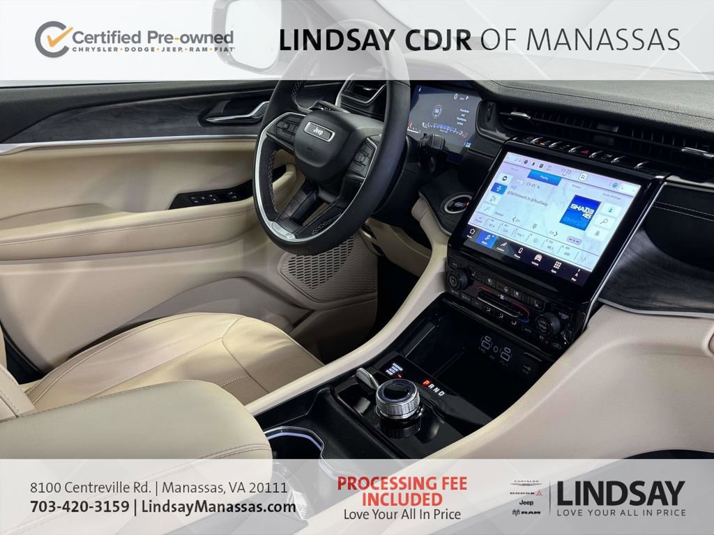 Certified 2025 Jeep Grand Cherokee L Limited w/ Luxury Tech Group II AWD/4WD image 13