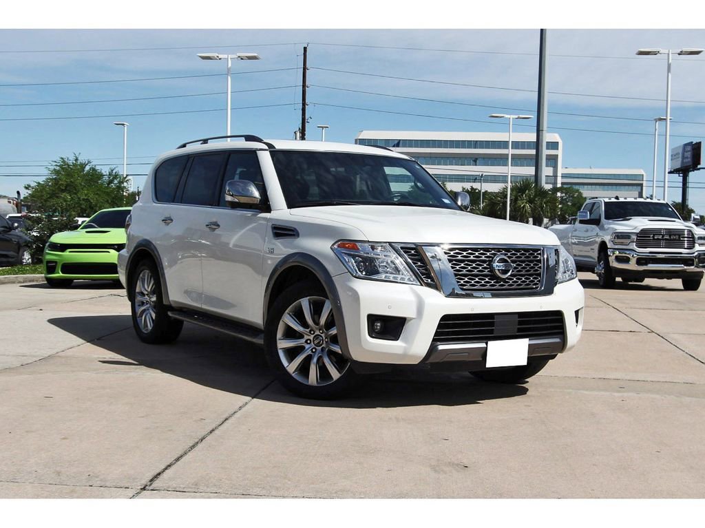 Used 2018 Nissan Armada Platinum w/ Captain Seat Package image 1