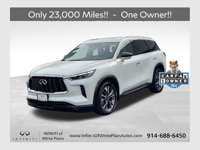 Certified 2023 INFINITI QX60 Luxe w/ Performance Audio Package AWD/4WD image 1