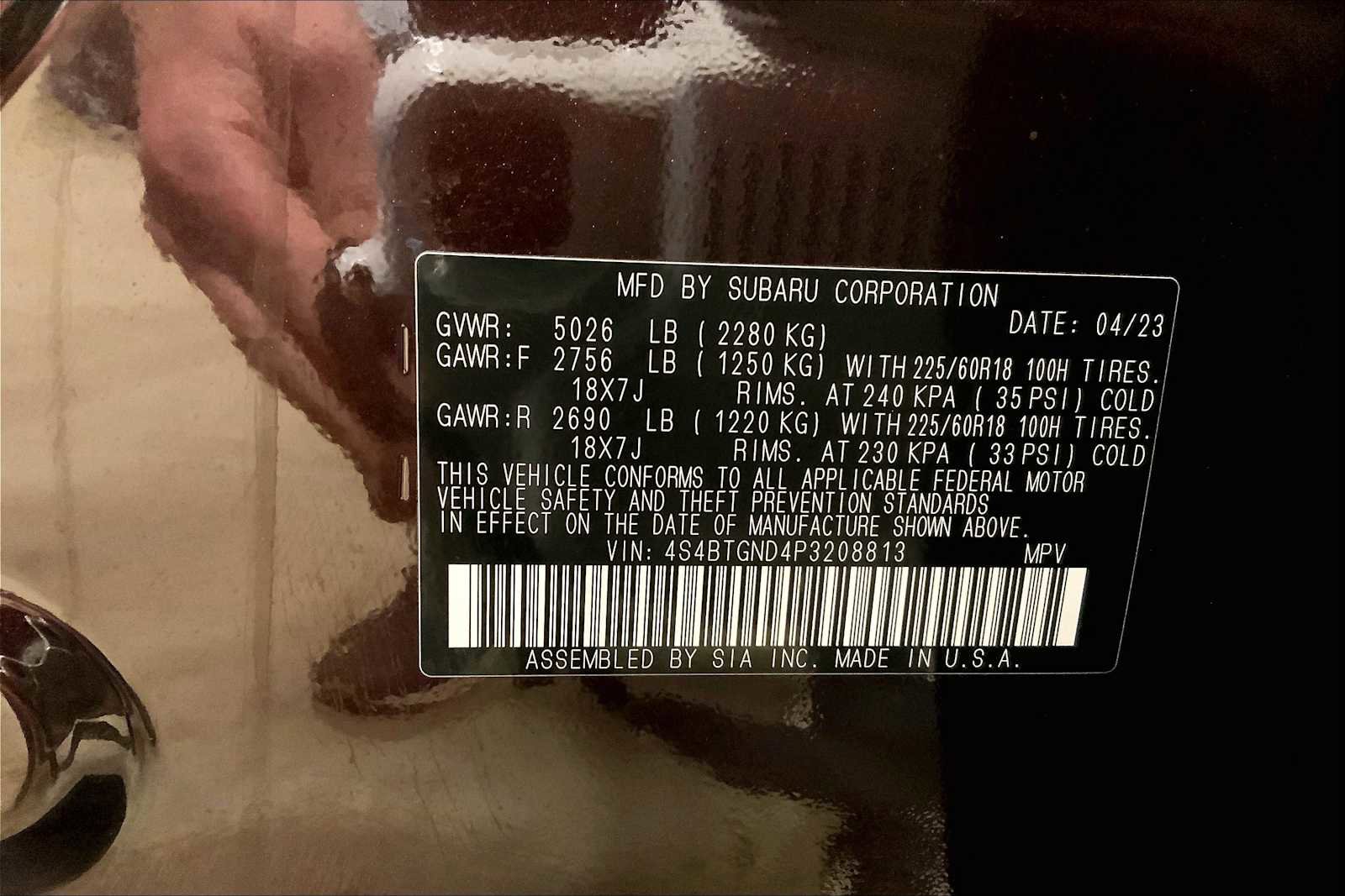 Used 2023 Subaru Outback Limited XT image 35