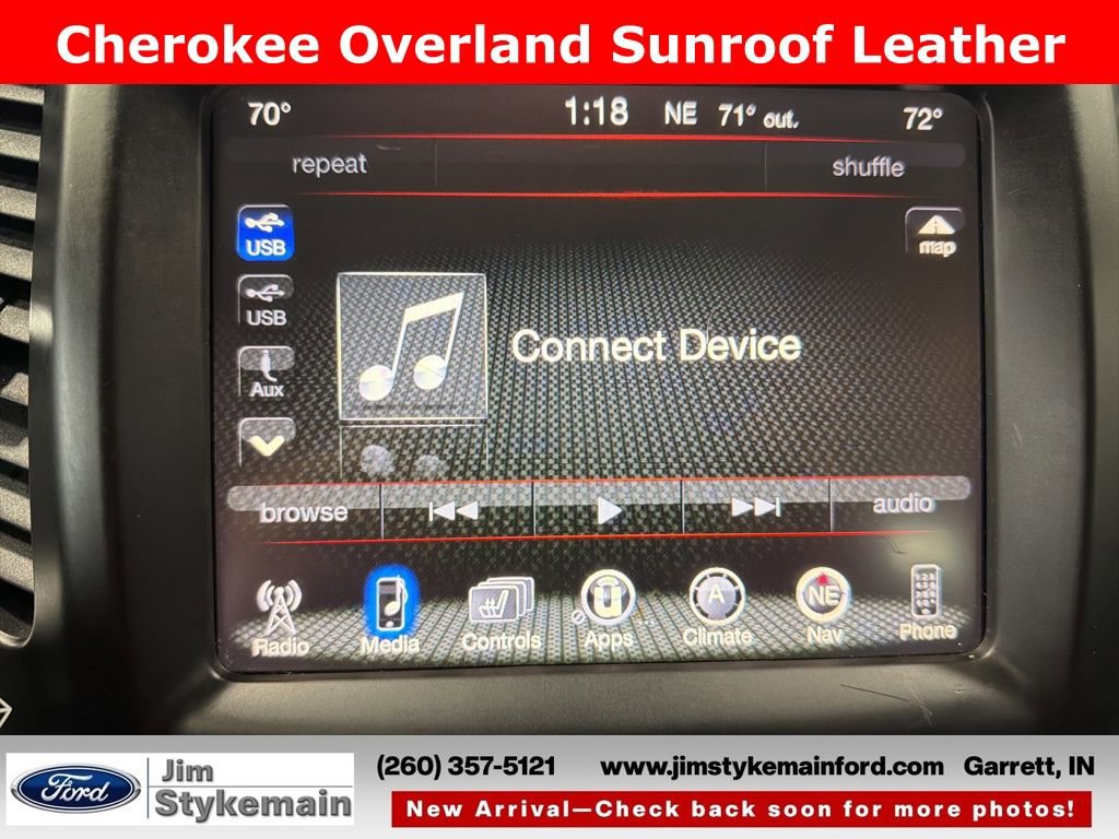Used 2016 Jeep Cherokee Overland AWD/4WD image 24