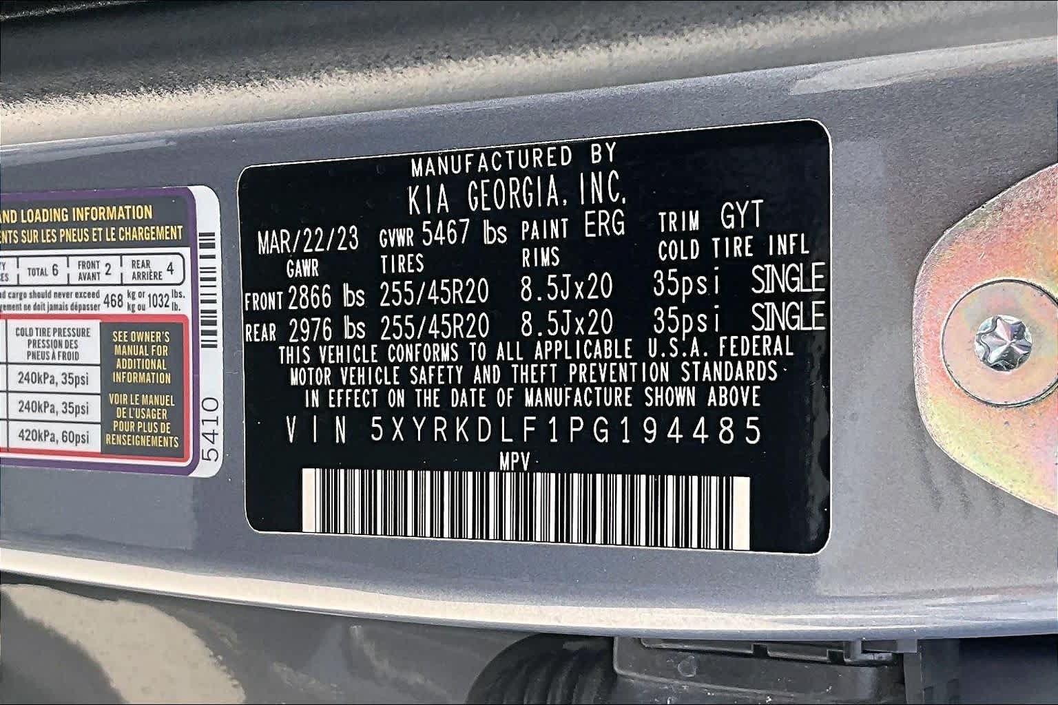 Certified 2023 Kia Sorento SX AWD/4WD image 33