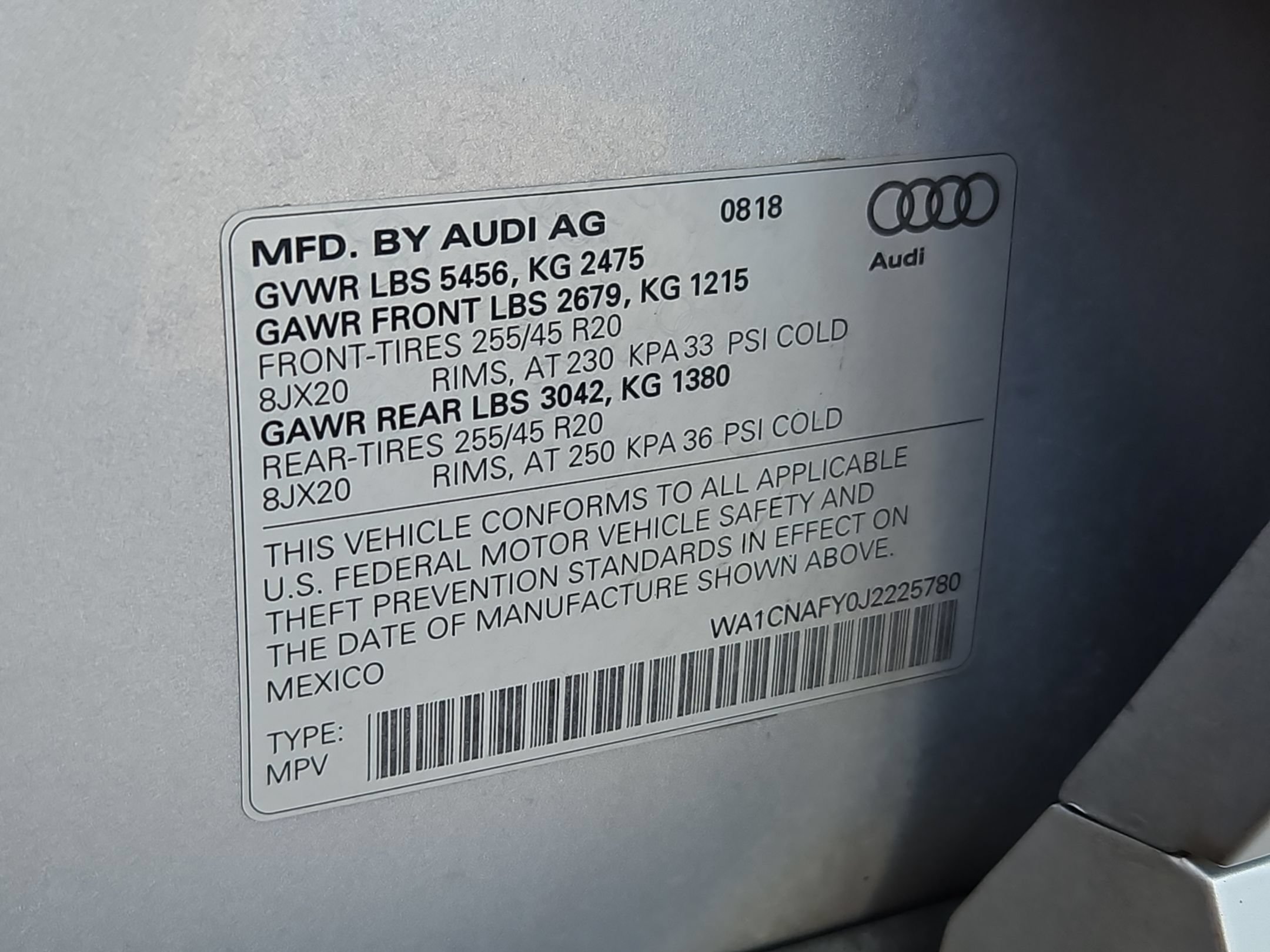 Used 2018 Audi Q5 Prestige w/ Prestige Package AWD/4WD image 34