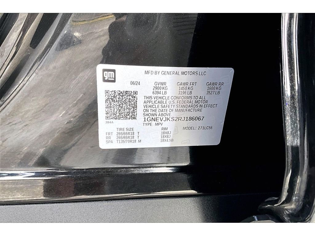 Used 2024 Chevrolet Traverse Z71 w/ LPO, Floor Liner Package image 16