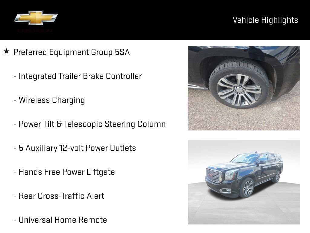 Certified 2017 GMC Yukon Denali w/ Open Road Package image 16