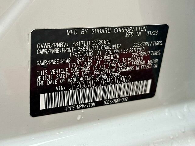 Certified 2024 Subaru Crosstrek 2.0i Premium AWD/4WD image 34