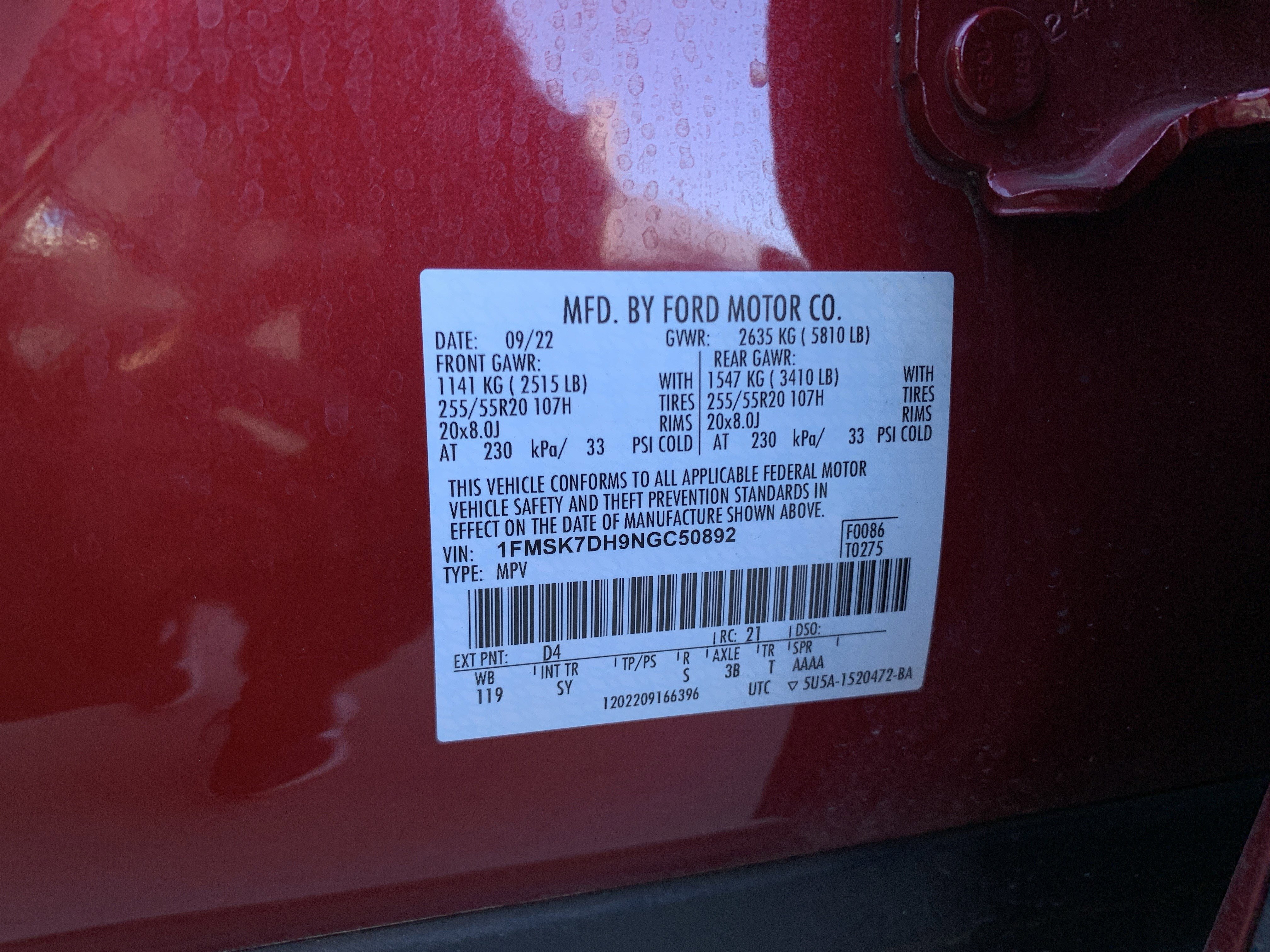 Used 2022 Ford Explorer XLT w/ Equipment Group 202A image 36