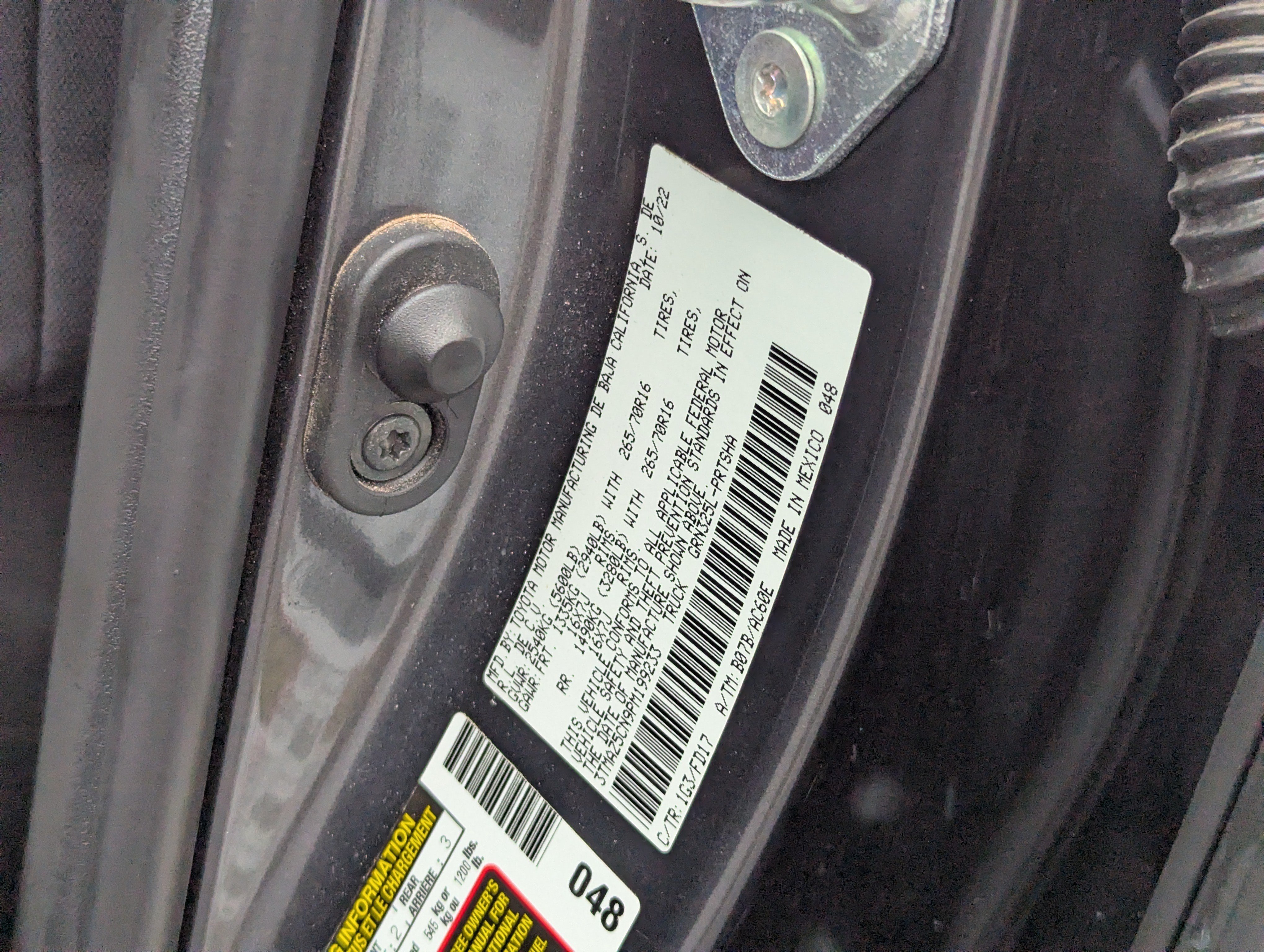 Used 2023 Toyota Tacoma TRD Off-Road RWD image 36