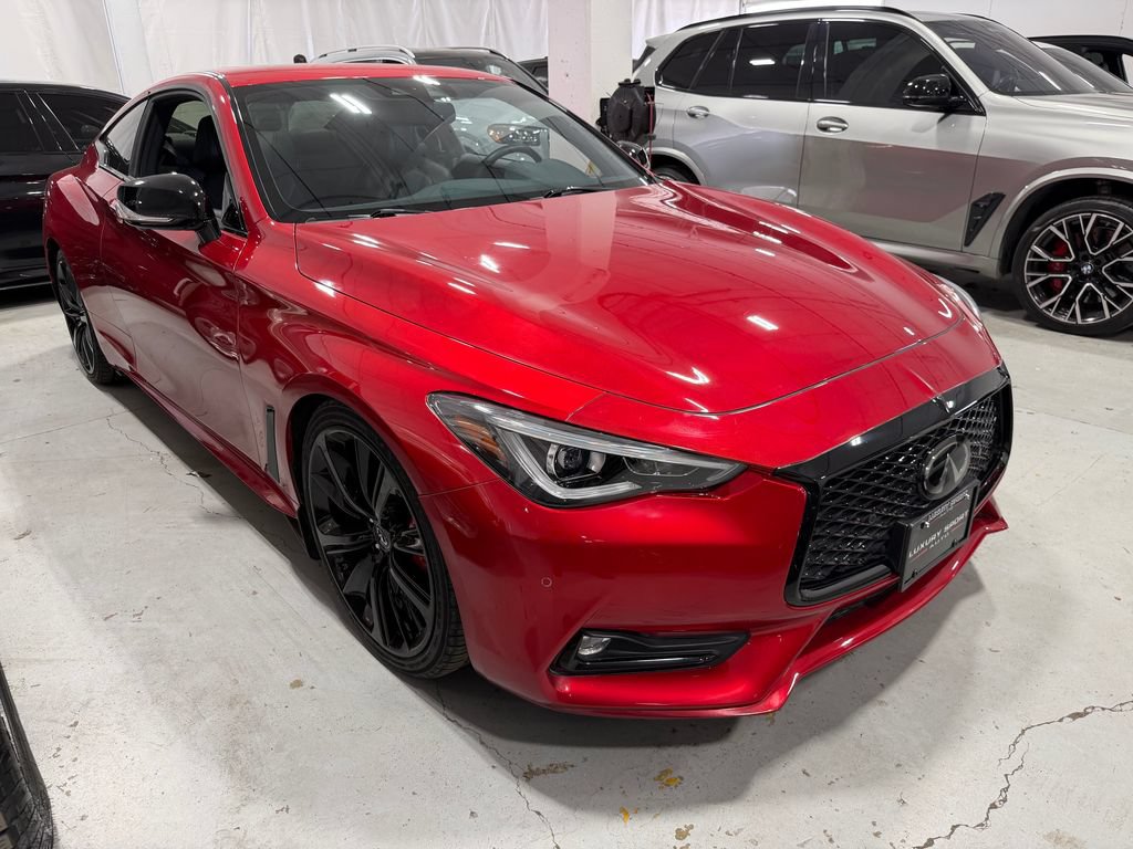 Used 2021 INFINITI Q60 Red Sport 400 w/ Proactive Package RWD image 4
