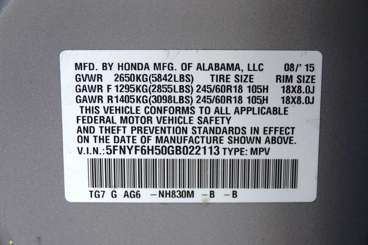 Used 2016 Honda Pilot EX-L image 43