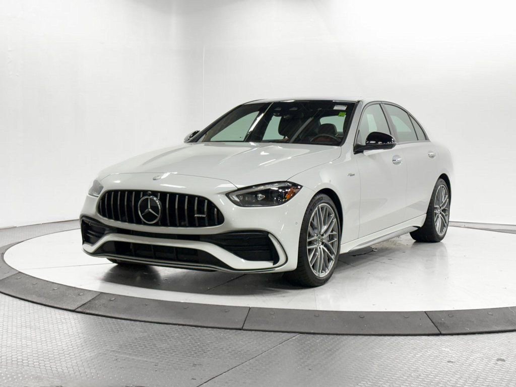 Used 2024 Mercedes-Benz C 43 AMG 4MATIC Sedan w/ Pinnacle Trim Package video 3