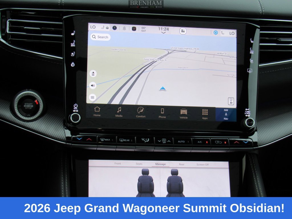 New 2026 Jeep Grand Wagoneer Summit w/ Rear Seat Video Group I AWD/4WD image 14