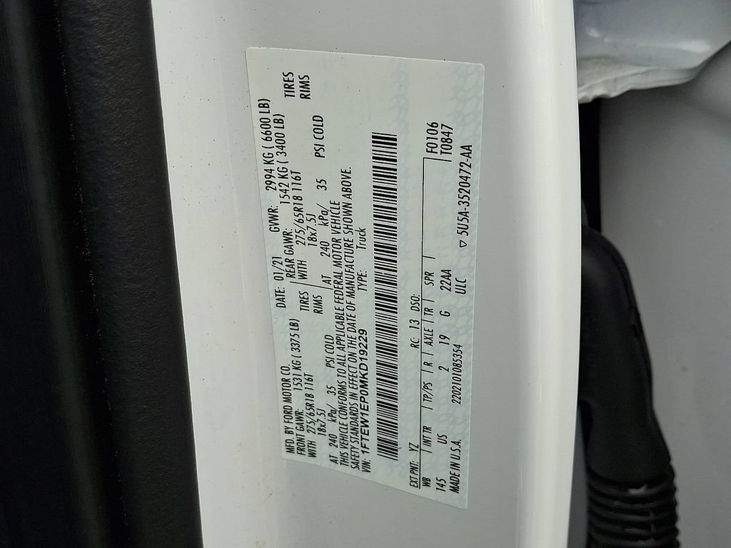 Used 2021 Ford F150 XLT w/ Equipment Group 301A Mid AWD/4WD image 27