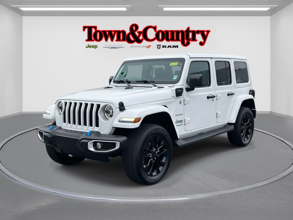 Used 2022 Jeep Wrangler Unlimited Sahara 4xe w/ Cold Weather Group image 3