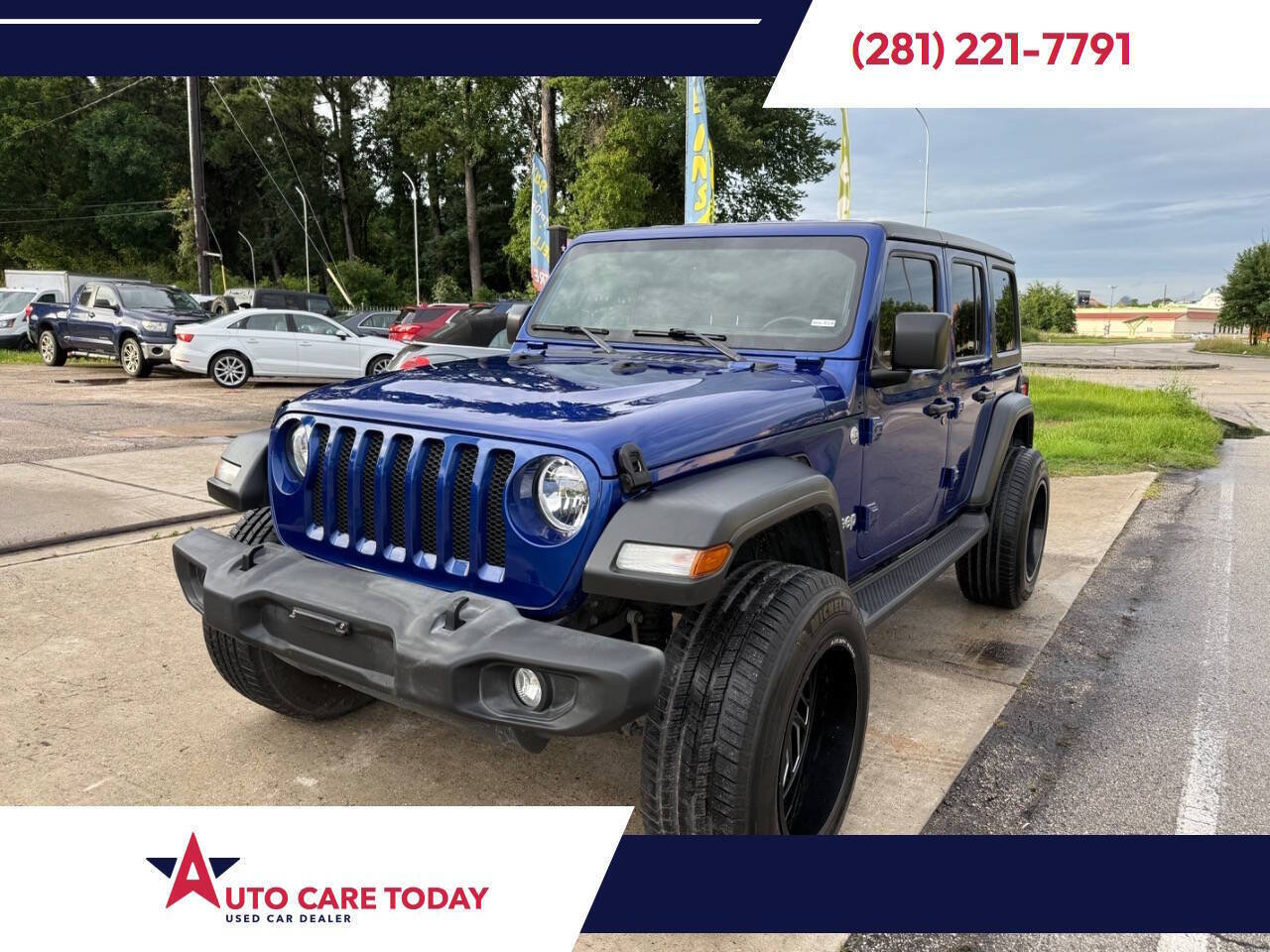 Used 2020 Jeep Wrangler Unlimited Sport AWD/4WD image 1