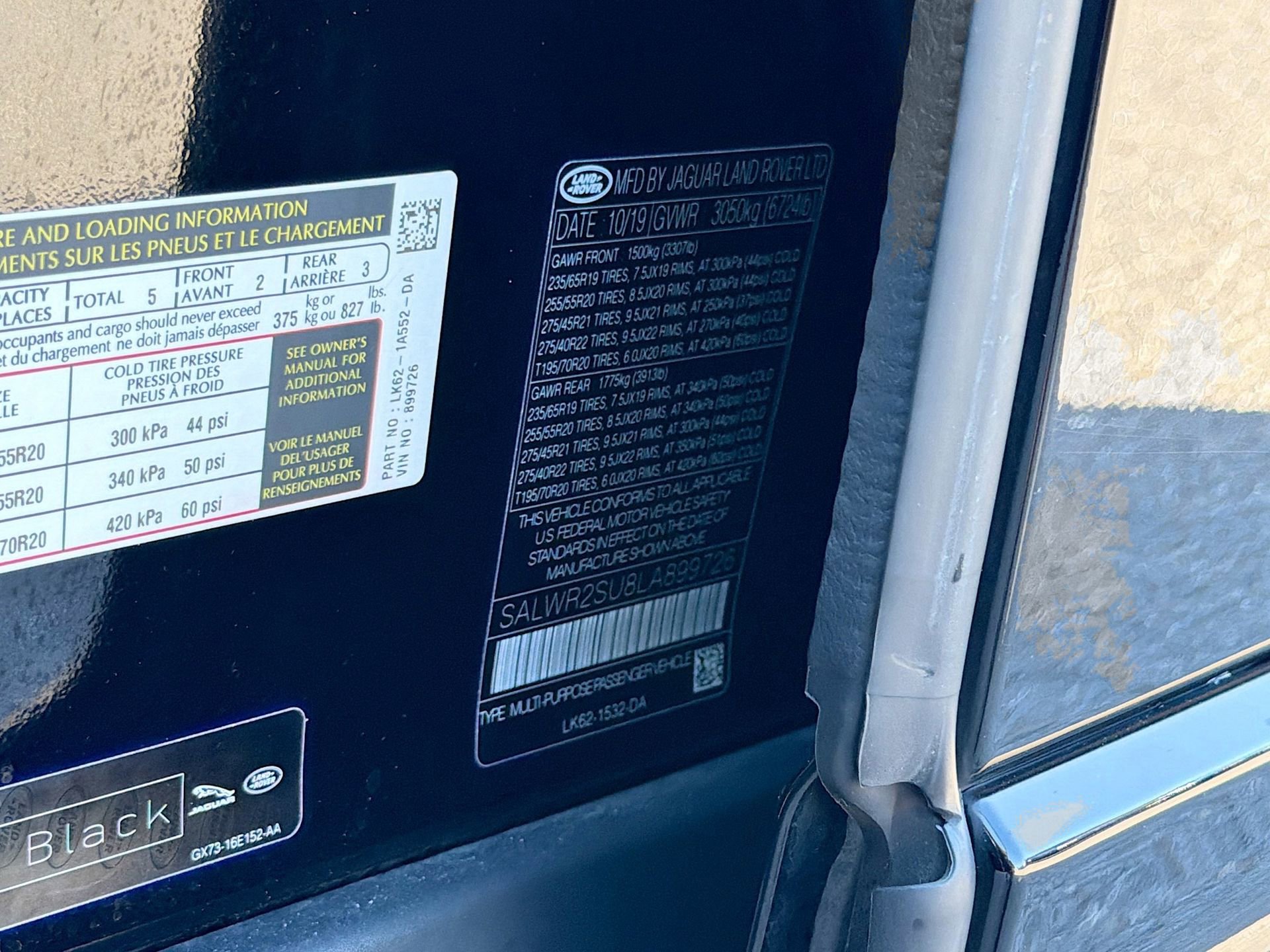 Used 2020 Land Rover Range Rover Sport HSE image 44