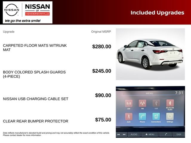 New 2024 Nissan Sentra S FWD image 2