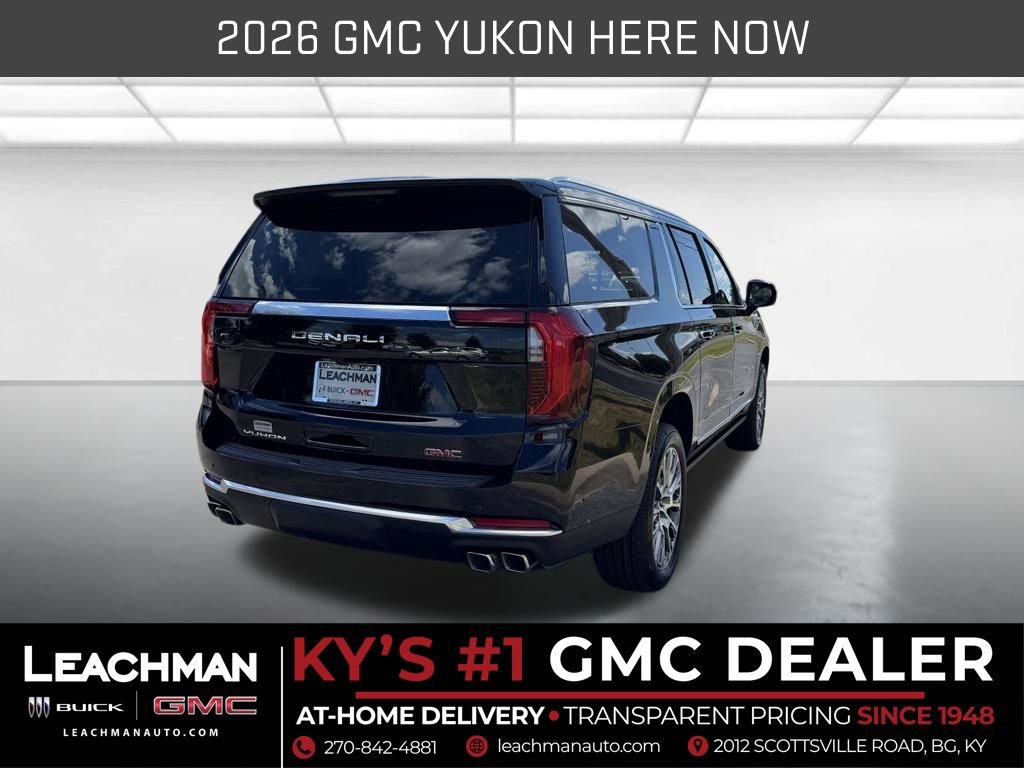New 2026 GMC Yukon XL Denali w/ Sun & Power Step Package AWD/4WD image 3