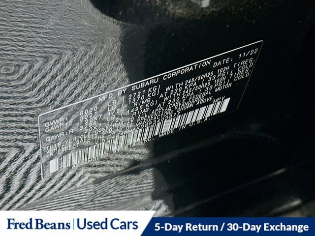 Used 2023 Subaru Ascent Onyx Edition Limited image 36