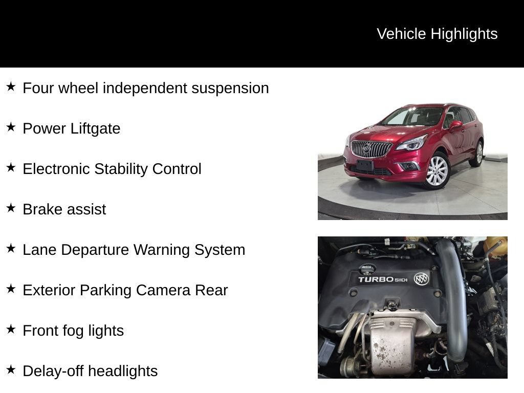 Used 2017 Buick Envision Premium AWD/4WD image 13