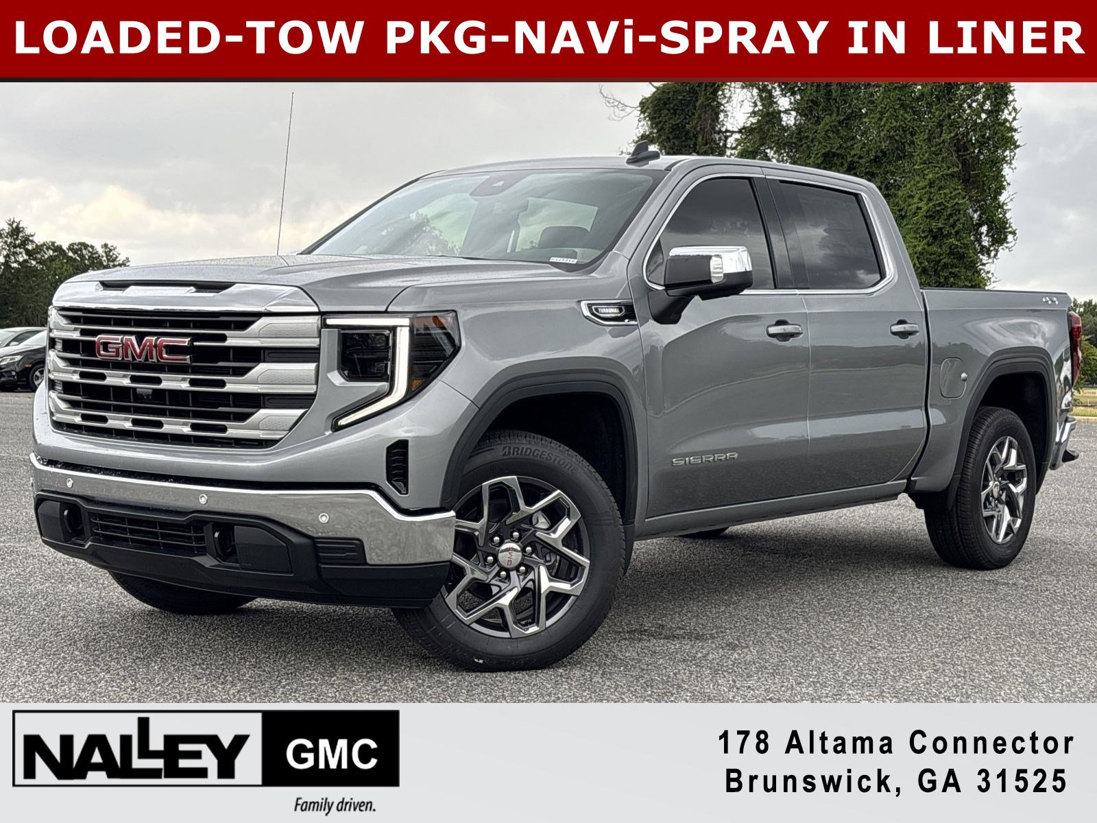 New 2025 GMC Sierra 1500 SLE w/ Preferred Package image 1