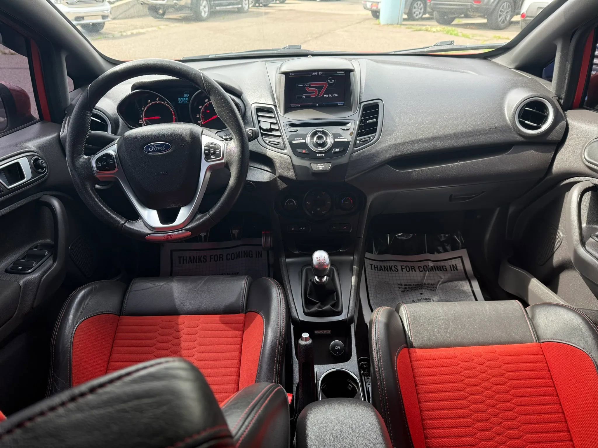 Used 2015 Ford Fiesta ST w/ ST Recaro Package FWD image 28