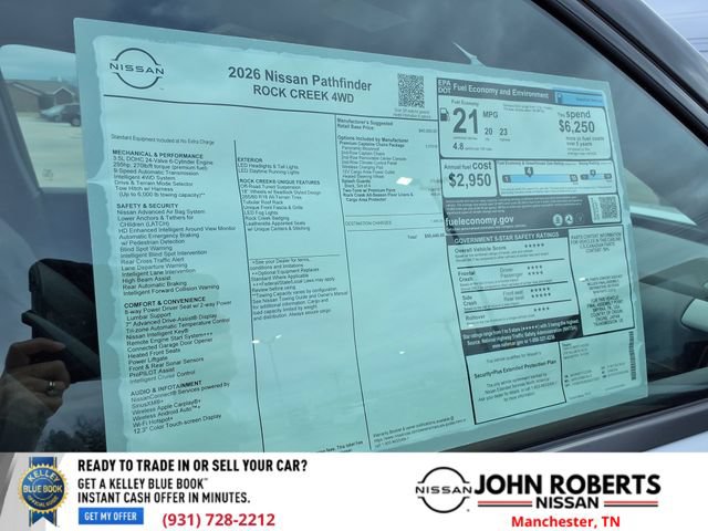 New 2026 Nissan Pathfinder Rock Creek w/ Rock Creek Premium Package AWD/4WD image 20