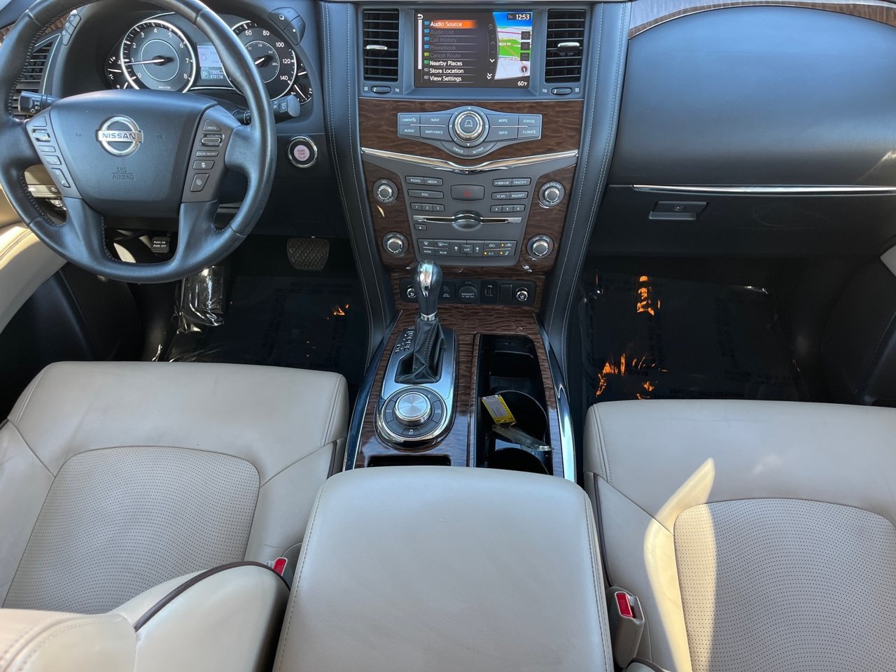Used 2019 Nissan Armada Platinum w/ Captain's Chairs Package AWD/4WD image 14