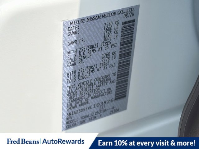 New 2027 Nissan Murano Platinum w/ Cargo Package AWD/4WD image 26