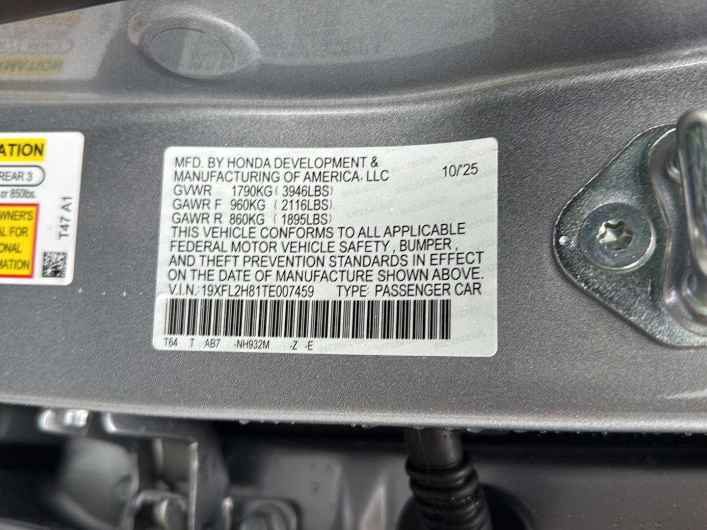 New 2026 Honda Civic Sport image 31