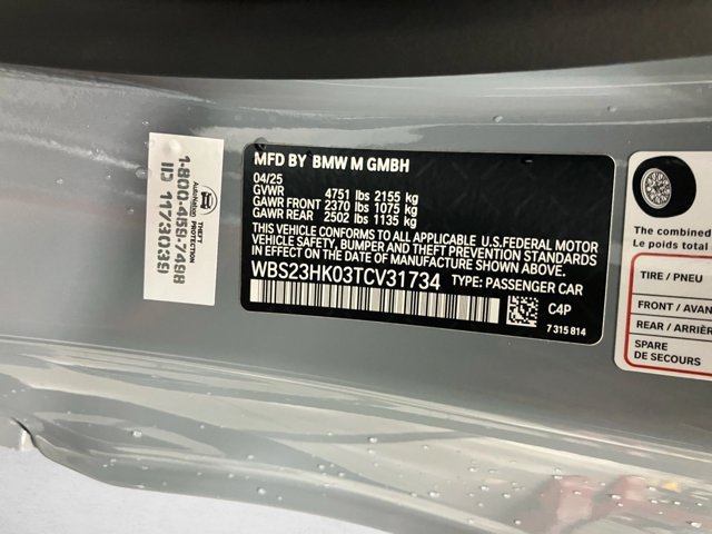 Used 2026 BMW M4 Competition w/ M Carbon Exterior Package RWD image 24