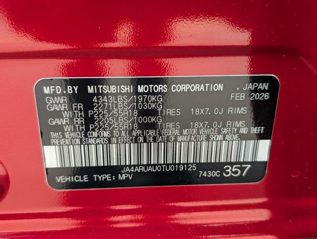 New 2026 Mitsubishi Outlander Sport SE AWD/4WD image 27