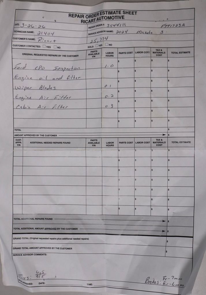 Used 2024 MAZDA MAZDA3 s image 6