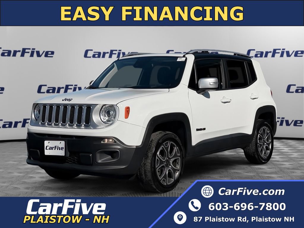 Used 2018 Jeep Renegade Limited w/ UConnect 8.4 Nav Group